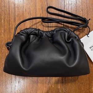 BNWT Mansur Gavriel Mini Cloud Shoulder Bag, Black
